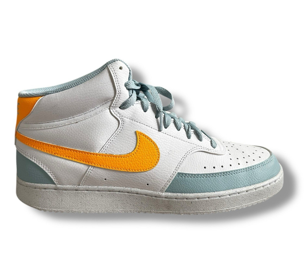 Nike Court Vision Mid Next Nature White Ocean Bliss Men's Size 11